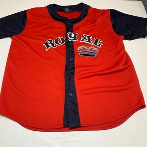 Royal Blunts #95 Red Black Jersey Men’s 2XL